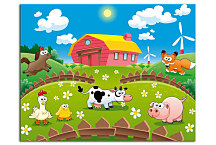 Obraz do detskej izby - Na farme zs24101