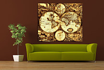 Stará mapa Obraz zs24120