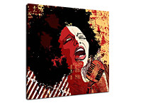 Obraz - Retro speváčka zs24123