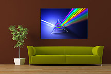 Obraz modrý abstraktný na stenu zs24143