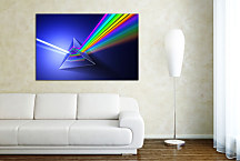 Obraz modrý abstraktný na stenu zs24143