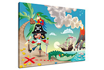 Obrazy do detskej izby - Piráti zs24162