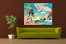 Obrazy do detskej izby - Piráti zs24162