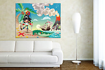 Obrazy do detskej izby - Piráti zs24162