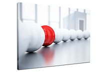 Obraz Bielo-červený zs24172