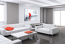 Obraz Bielo-červený zs24172