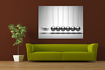 Obraz Strieborné guličky zs24182