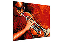 Obraz - Retro trúbka zs24190