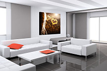 Abstraktný obraz hnedý zs24206