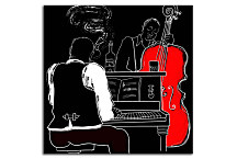 Retro obraz - Hudobníci zs24212