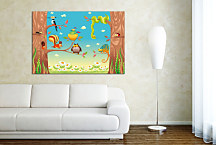 Detské obrazy - Lesné zvieratká zs24226