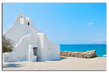 Architektúra Obrazy - Biely kostol zs24231