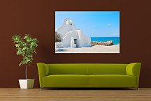 Architektúra Obrazy - Biely kostol zs24231