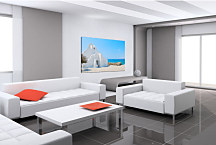 Architektúra Obrazy - Biely kostol zs24231