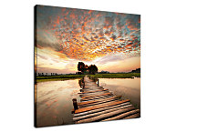 Obrazy Prírody - Drevený mostík zs24233