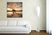 Obrazy Prírody - Drevený mostík zs24233