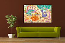 Detské obrazy - Dinosauri zs24234