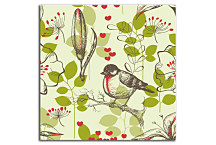 Obraz s vtáčikom zs24235