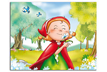 Obraz Červená čiapočka zs24240