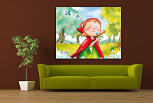 Obraz Červená čiapočka zs24240
