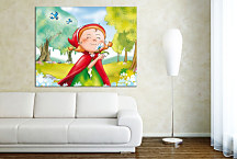 Obraz Červená čiapočka zs24240