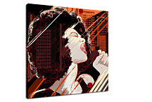 Obraz - Jazzová speváčka zs24269