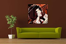 Obraz - Jazzová speváčka zs24269