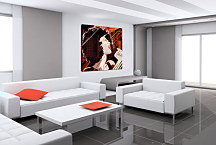 Obraz - Jazzová speváčka zs24269