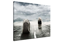 Obraz na stenu - Neviditeľný bežec zs24283