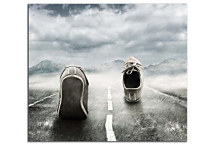 Obraz na stenu - Neviditeľný bežec zs24283