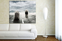 Obraz na stenu - Neviditeľný bežec zs24283