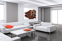 Obraz do kuchyne Kávové zrná zs24290