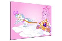 Obrazy pre dievčatá - Ružové nebo zs24299