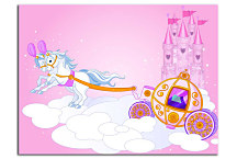 Obrazy pre dievčatá - Ružové nebo zs24299