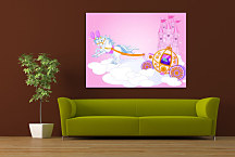 Obrazy pre dievčatá - Ružové nebo zs24299