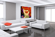 Obraz žena s vlasmi zs24310