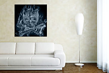 Obraz s lebkou zs24314