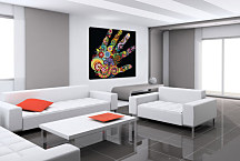 Retro Obraz Dlaň zs24317