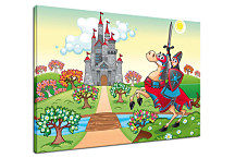 Obrazy pre chlapcov - Rytier a Hrad zs24337