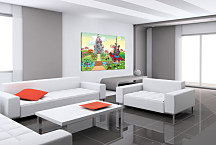 Obrazy pre chlapcov - Rytier a Hrad zs24337