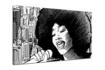 Obraz - Jazzová vokalistka zs24345