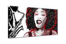 Obraz - Jazzová speváčka zs24367