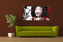 Obraz - Jazzová speváčka zs24367