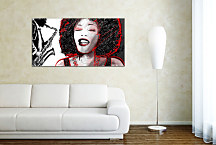 Obraz - Jazzová speváčka zs24367