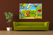 Detské obrazy Chrobáčiky zs24370