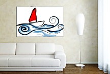 Do detskej izby Obraz - Loďka zs24383