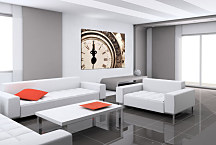 Retro obrazy - Hodiny zs24390