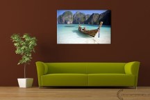 Obraz - Loď na pláži zs3215