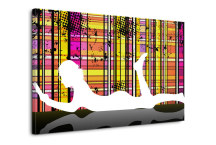 Retro obraz Dievča zs3293