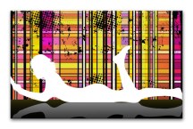 Retro obraz Dievča zs3293